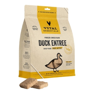 Vital Essentials Freeze-Dried Raw Duck Dog Food
