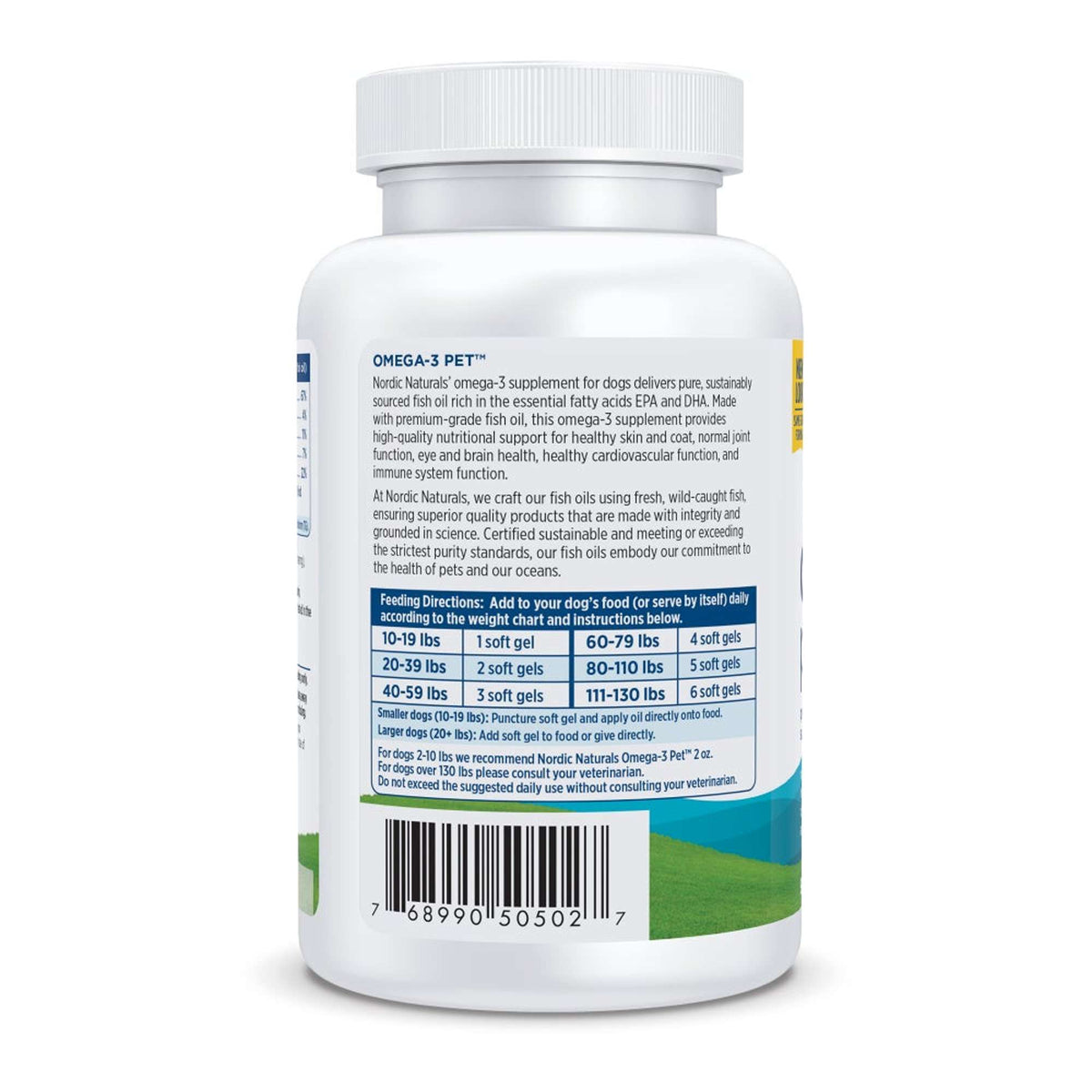 Nordic Naturals Omega-3 Soft Gels Dog &amp; Cat Supplements