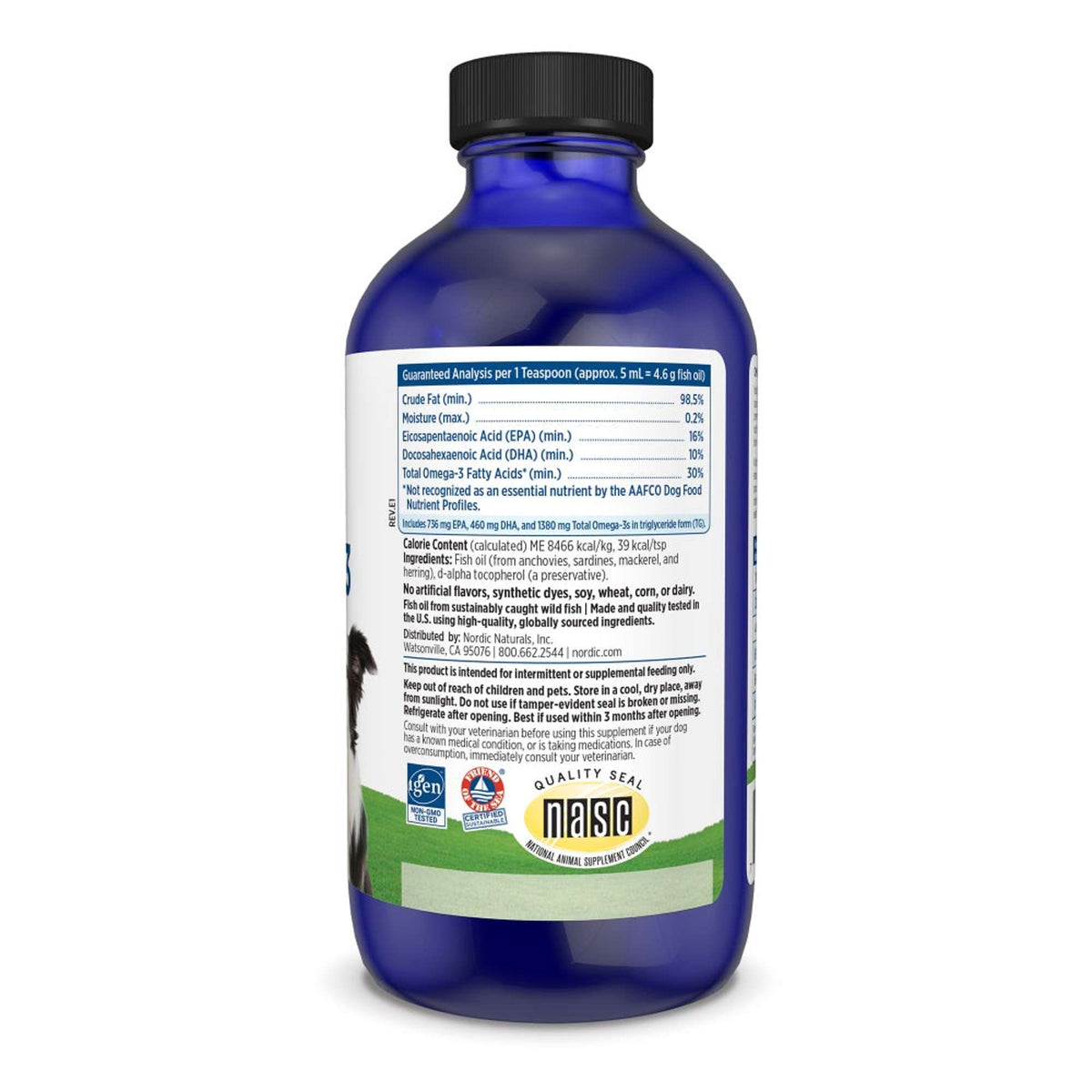 Nordic Naturals Omega-3 Liquid Dog &amp; Cat Supplement