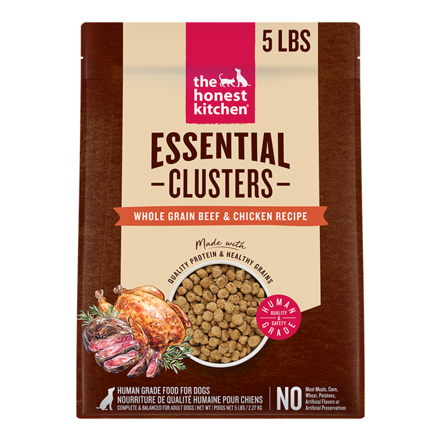 The Honest Kitchen Essential Clusters Whole Grain Beef &amp; Chicken Dog Food