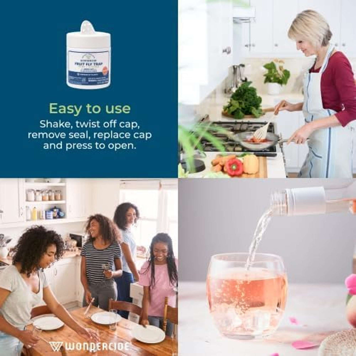 Wondercide Fruit Fly Trap Home + Kitchen