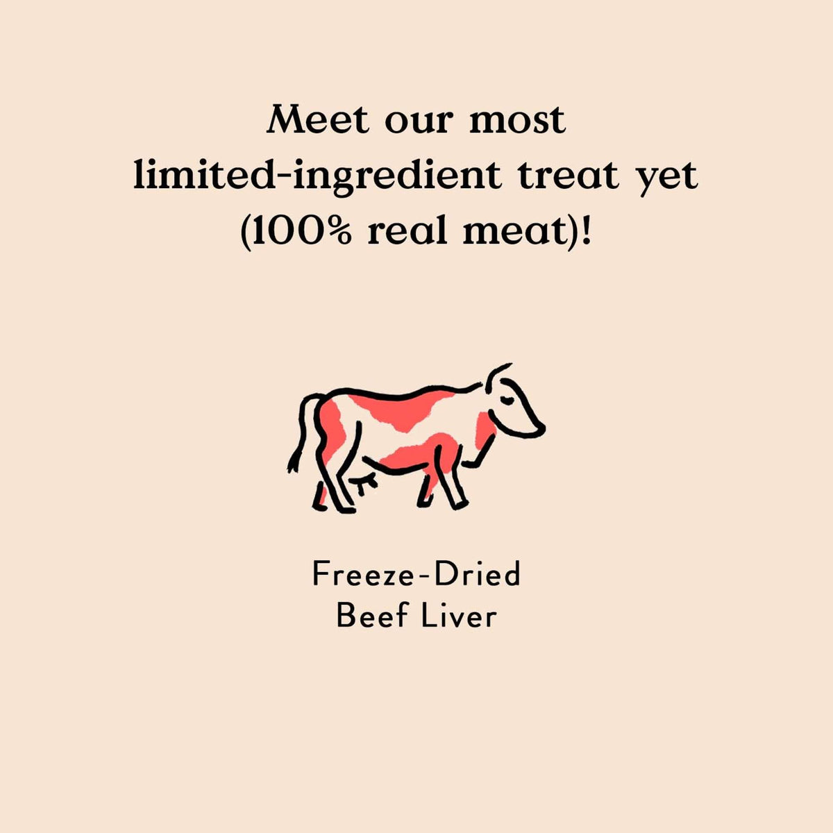 Bocce&#39;s Bakery Freeze-Dried Beef Liver Dog Treats