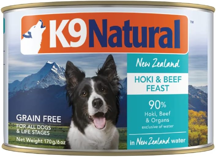 K9 Natural Grain Free Hoki &amp; Beef Feast Canned Dog Food