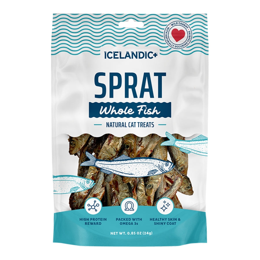 Icelandic+ Sprat Whole Fish Cat Treats