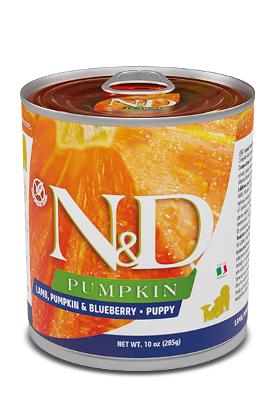 Farmina N&D Pumpkin Lamb, Pumpkin & Blueberry Puppy Canned Dog Food