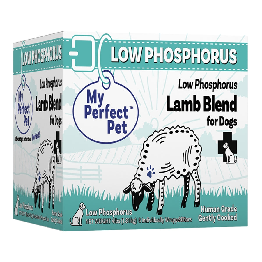 My Perfect Pet Low Phosphorus Lamb Gently Cooked Frozen Dog Food