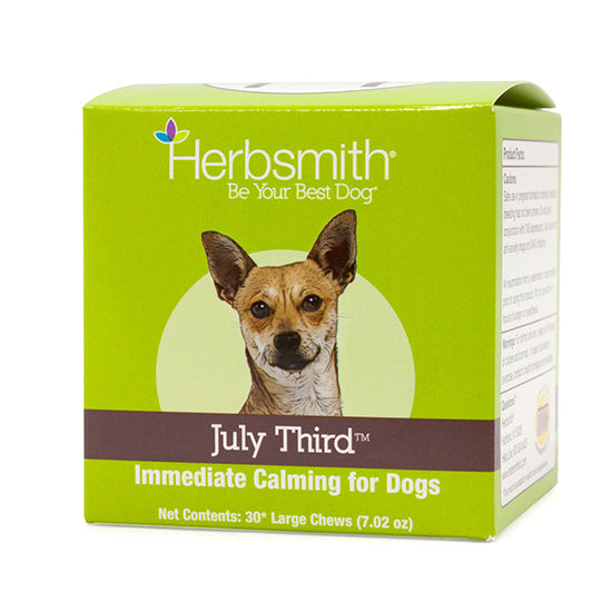 Herbsmith July Third Immediate Calming Dog Supplement