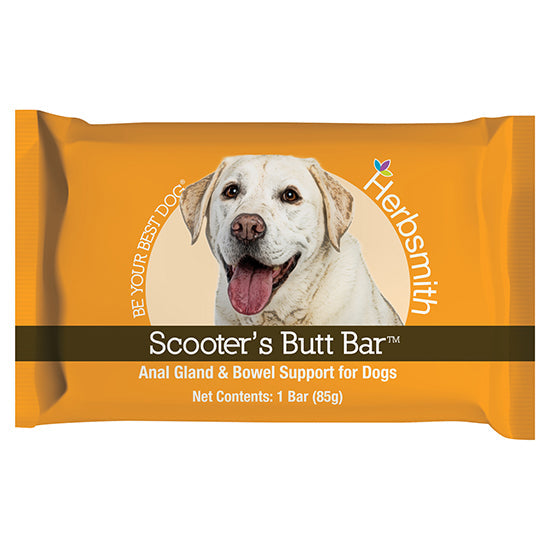 Herbsmith Scooter&#39;s Butt Bar Anal Gland &amp; Bowel Support for Dogs