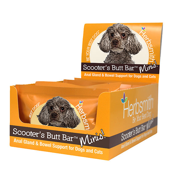 Herbsmith Scooter&#39;s Butt Bar Anal Gland &amp; Bowel Support for Dogs