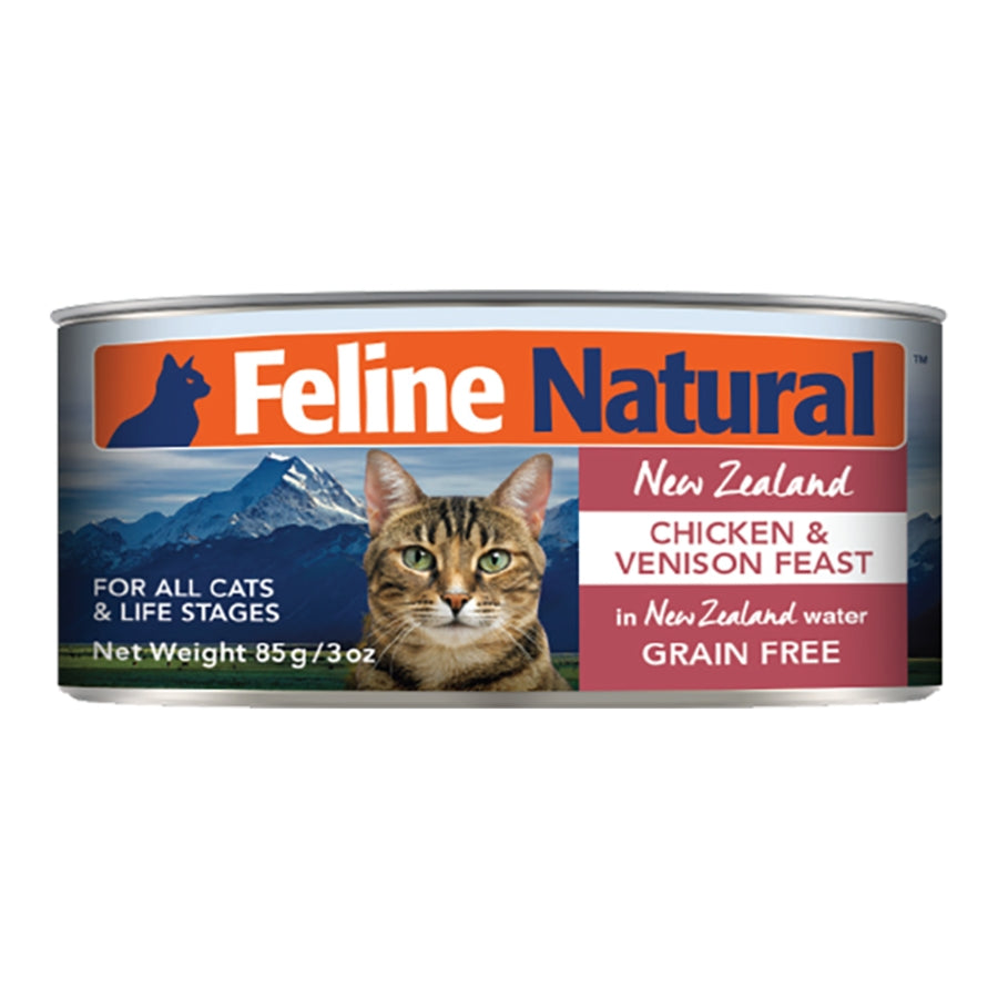 Feline Natural Grain Free Chicken &amp; Venison Feast Canned Cat Food