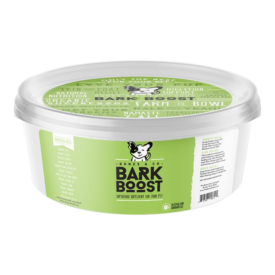 The Bones &amp; Co Frozen Raw Bark Boost Dog &amp; Cat Food Topper