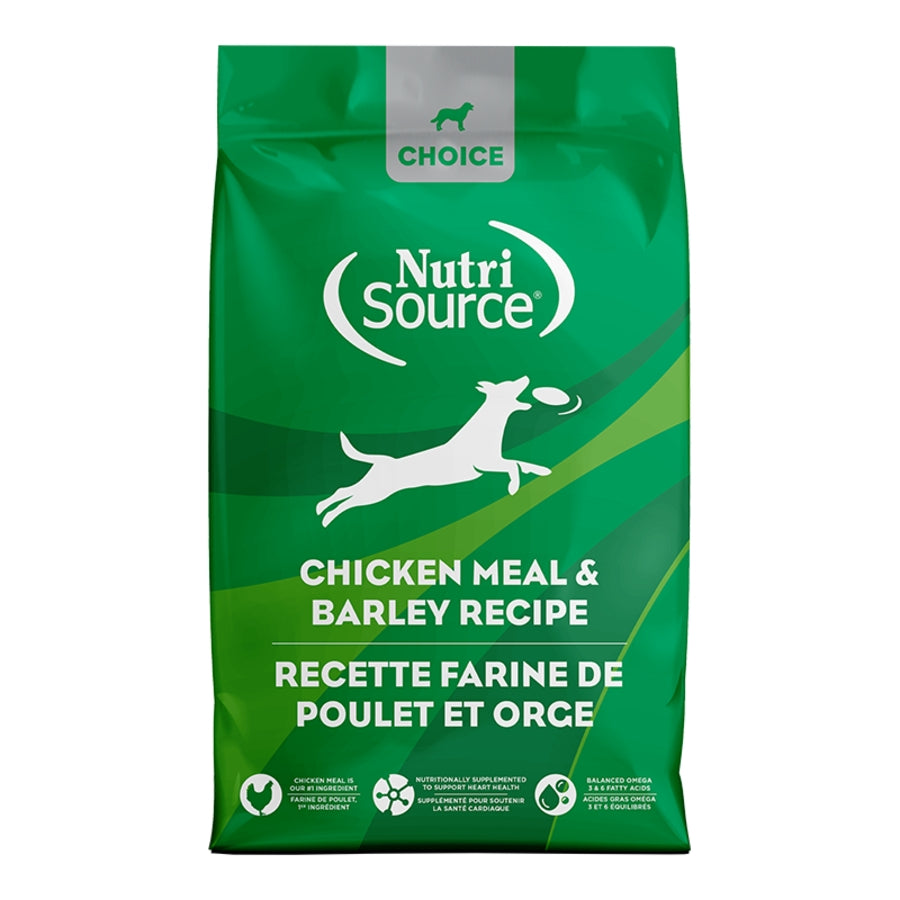 NutriSource Choice Chicken &amp; Barley Dog Food