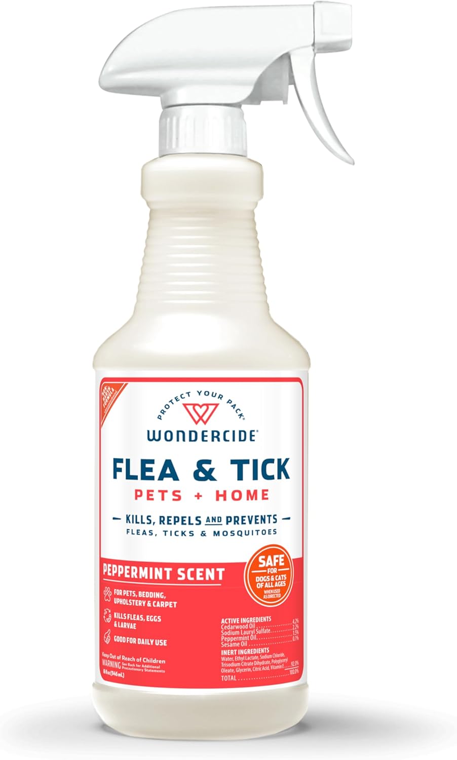 Wondercide Dog & Cat Flea & Tick Pets + Home Peppermint Scent