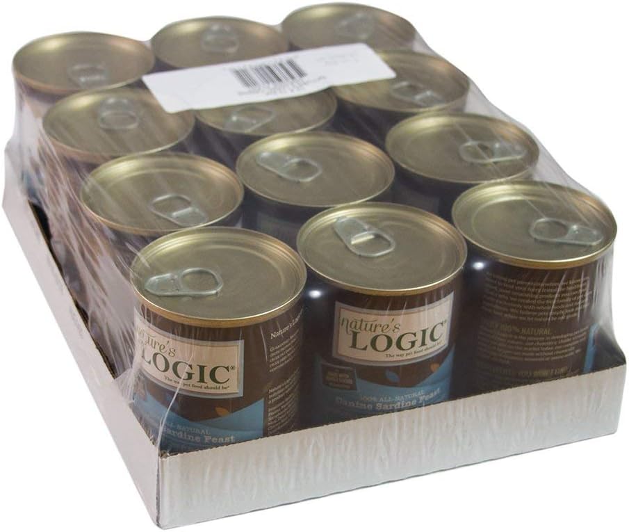 Nature&#39;s Logic Canine Sardine Feast Canned Dog Food