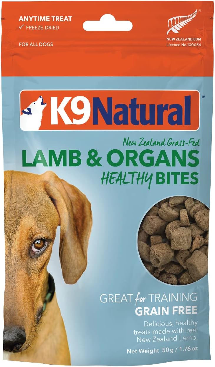 K9 Natural Healthy Bites Freeze-Dried Lamb Dog Treats
