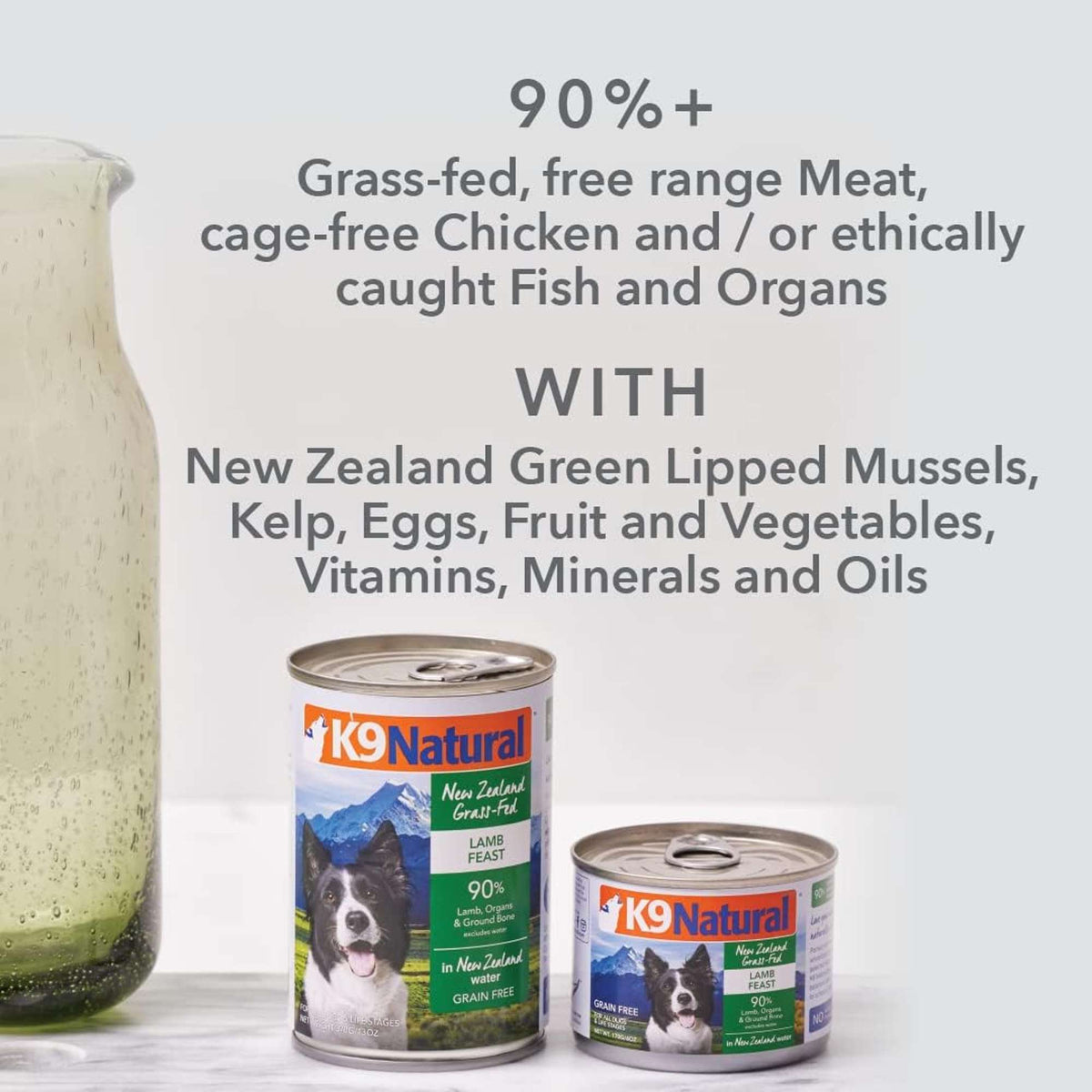 K9 Natural Grain Free Lamb Feast Canned Dog Food