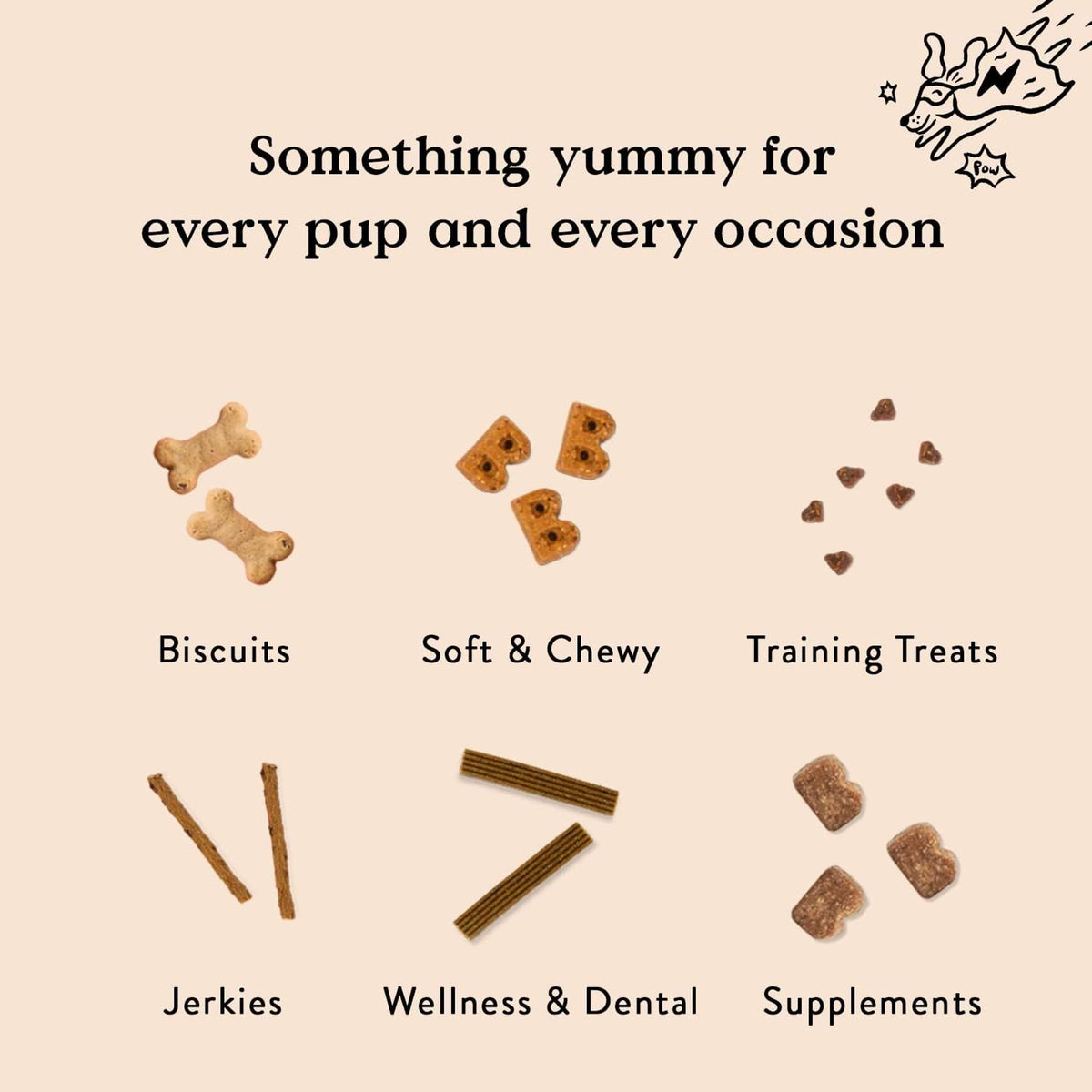 Bocce&#39;s Bakery Pumpk&#39;n Harvest Pumpkin Cranberry and Apple Crunchy Biscuits Dog Treats
