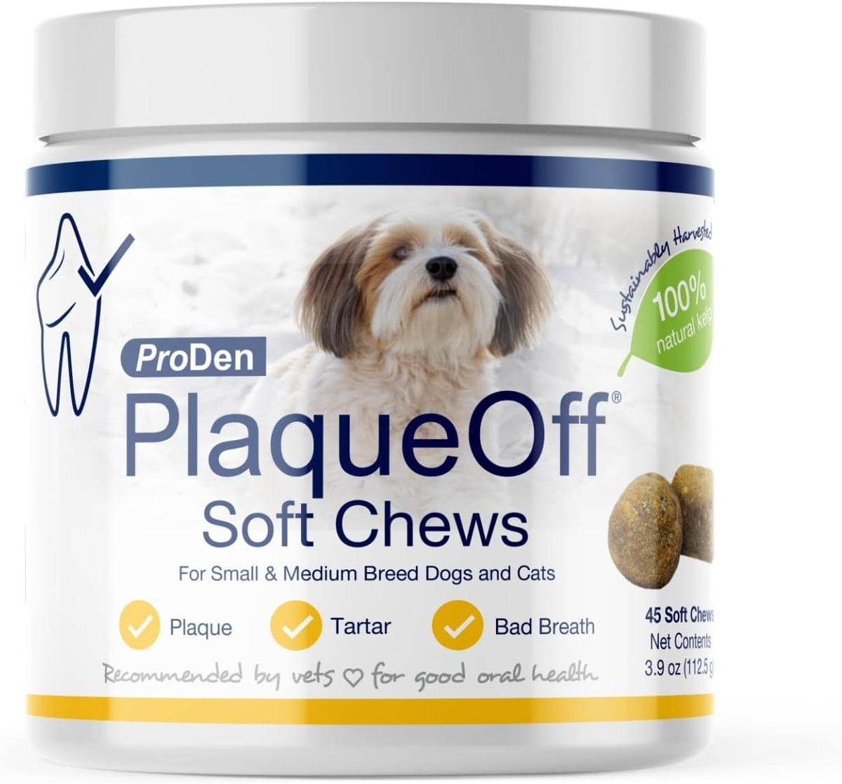 ProDen PlaqueOff Oral Care Soft Chews Dog & Cat Treats