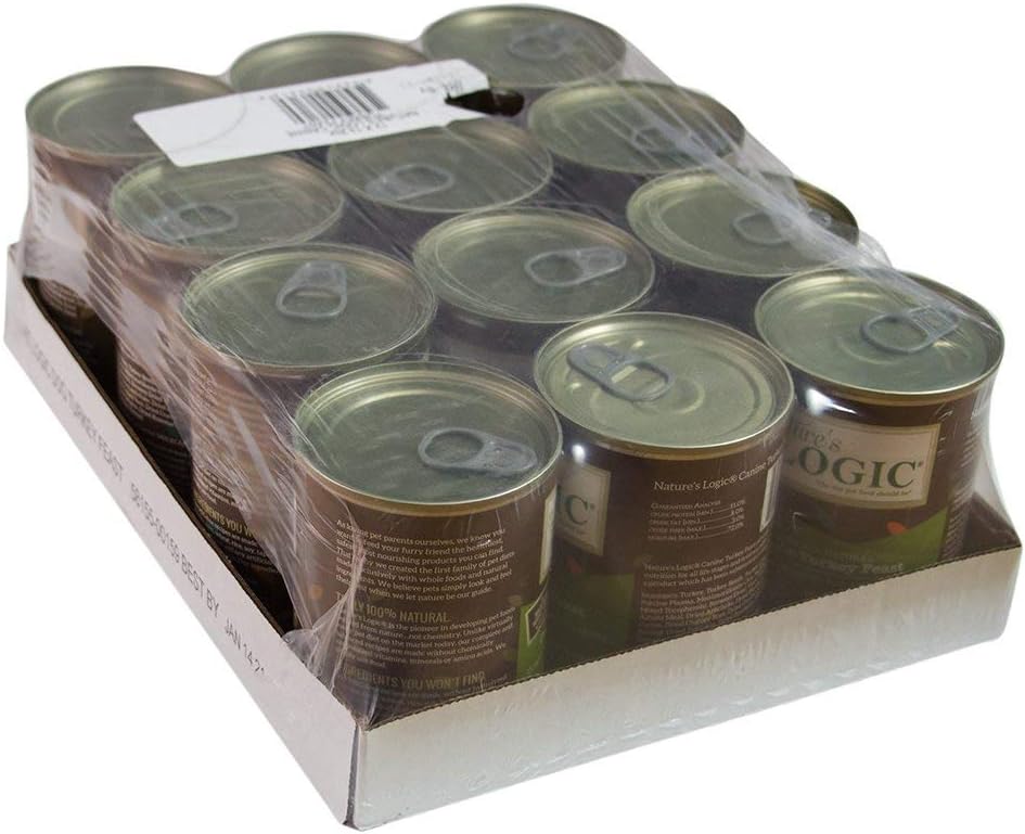 Nature&#39;s Logic Canine Turkey Feast Canned Dog Food