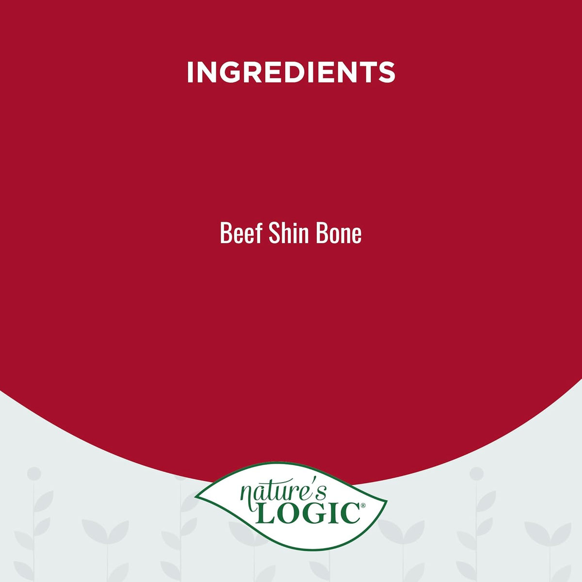 Nature&#39;s Logic Extra Meaty Shin Bone Dog Chew