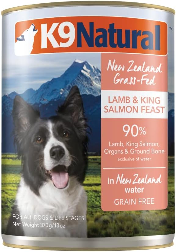K9 Natural Grain Free Lamb &amp; King Salmon Feast Canned Dog Food