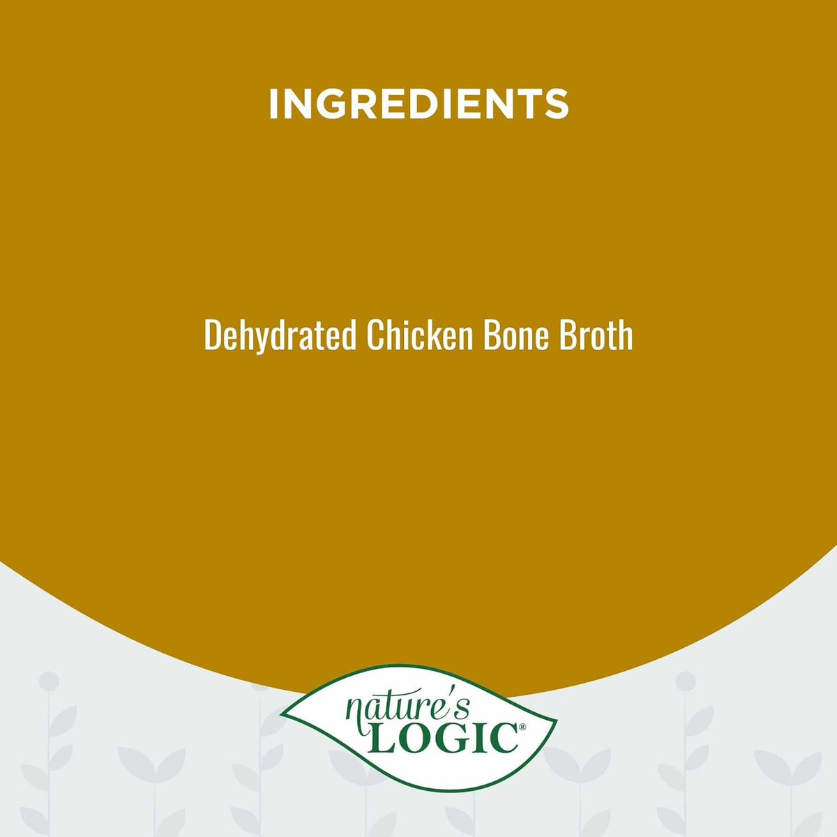 Nature&#39;s Logic Dehydrated Chicken Bone Broth for Dogs &amp; Cats