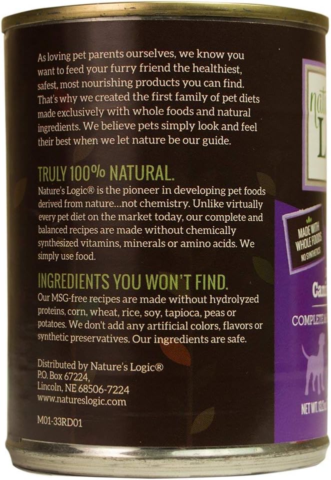 Nature&#39;s Logic Canine Rabbit Feast Canned Dog Food