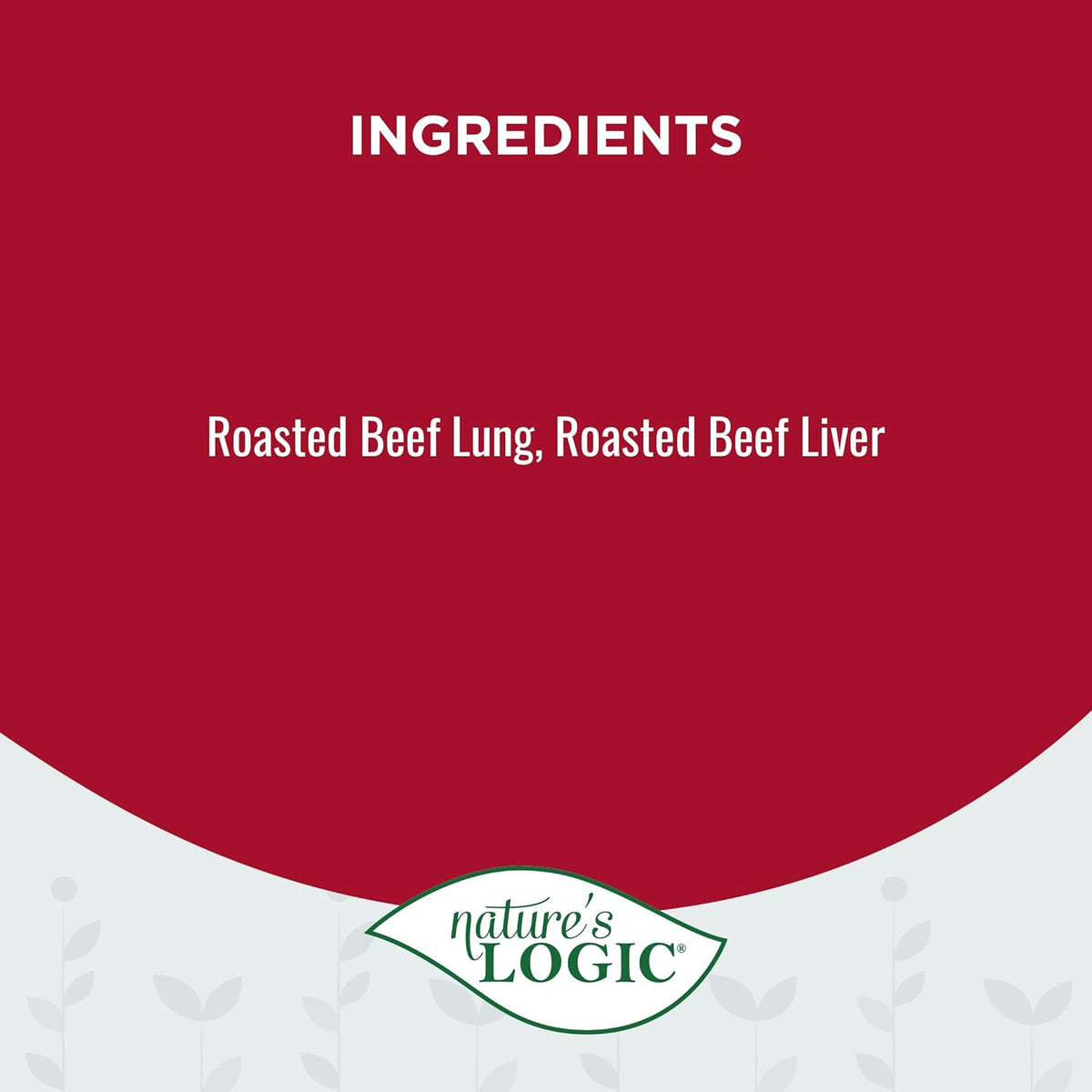 Nature&#39;s Logic Beef Crumble Dog &amp; Cat Meal Topper