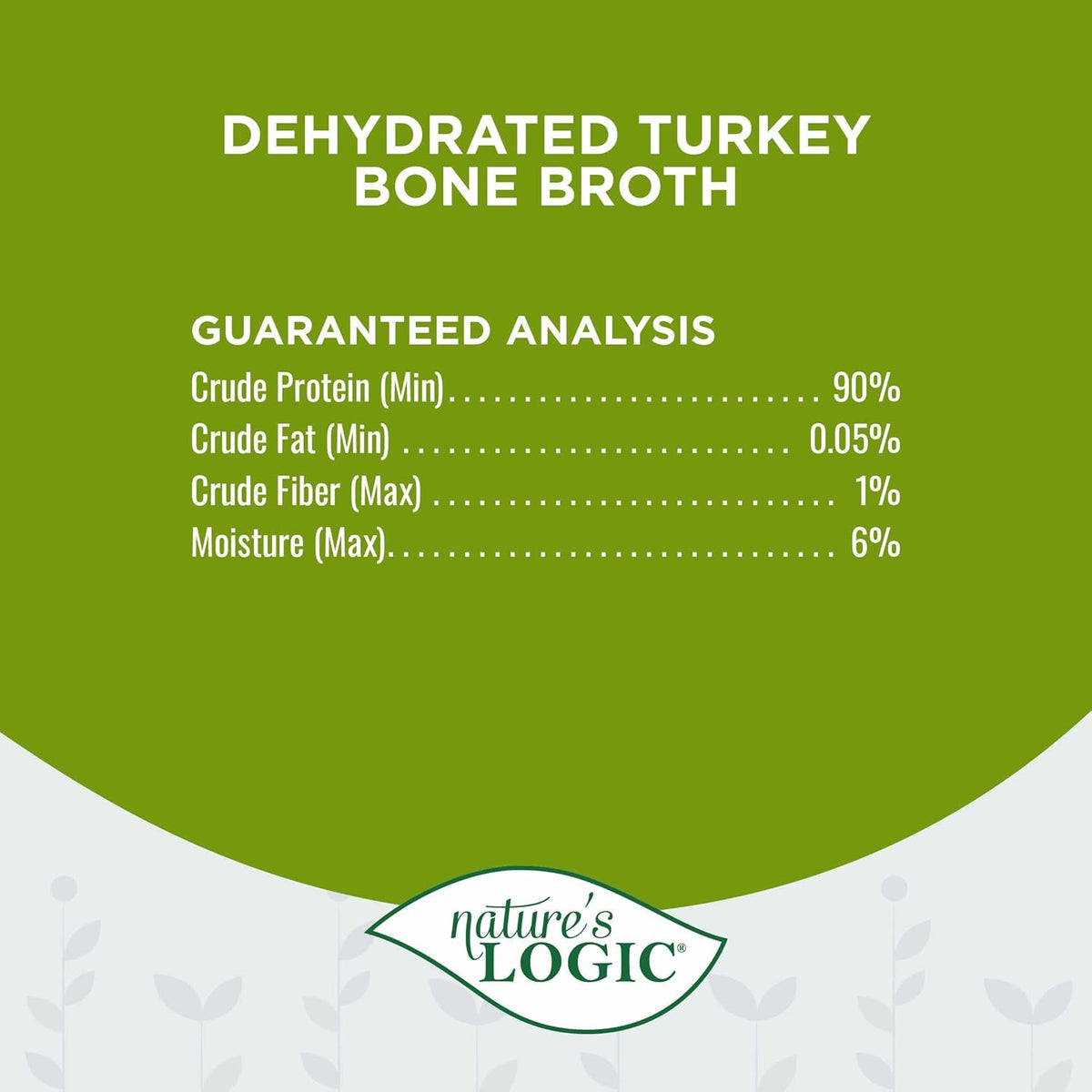 Nature&#39;s Logic Dehydrated Turkey Bone Broth for Dogs &amp; Cats