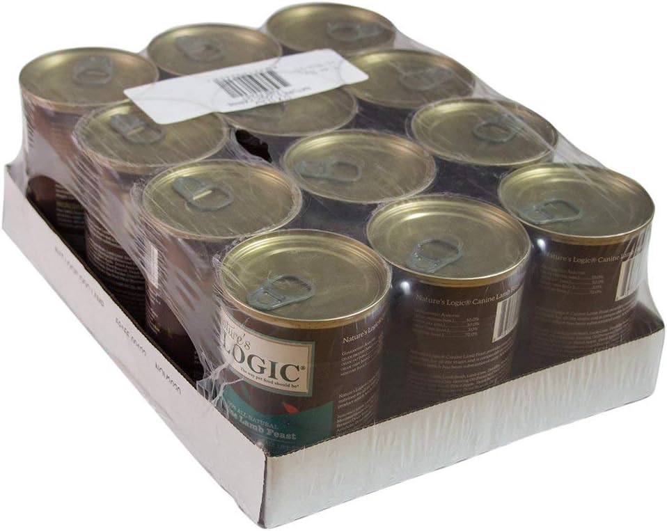 Nature&#39;s Logic Canine Lamb Feast Canned Dog Food
