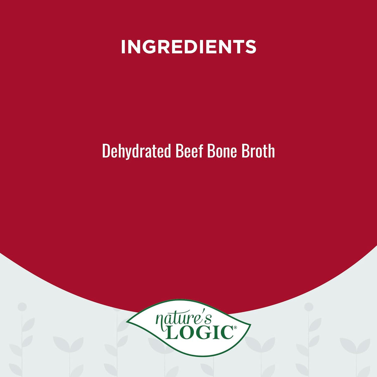 Nature&#39;s Logic Dehydrated Beef Bone Broth for Dogs &amp; Cats