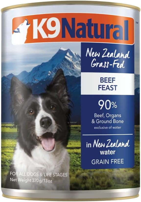 K9 Natural Grain Free Beef Feast Canned Dog Food