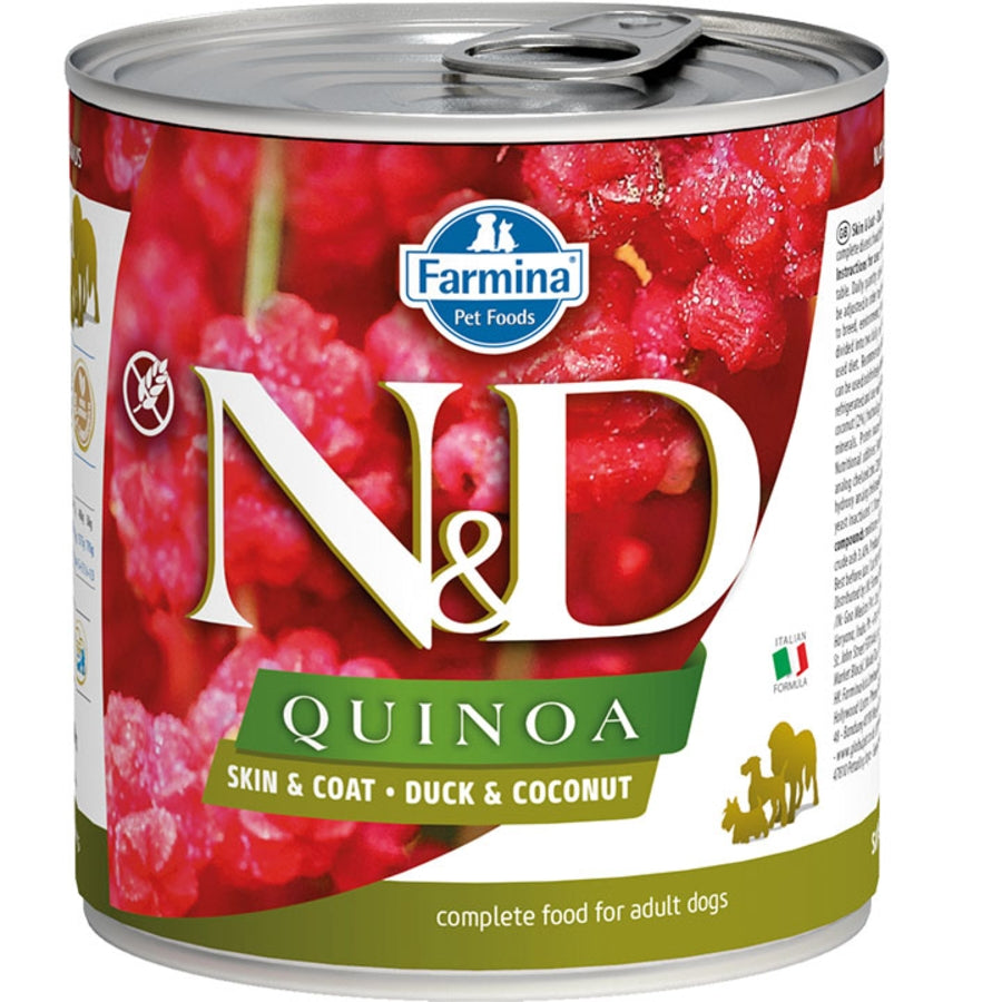 Farmina N&D Quinoa Skin & Coat Duck & Coconut Canned Dog Food