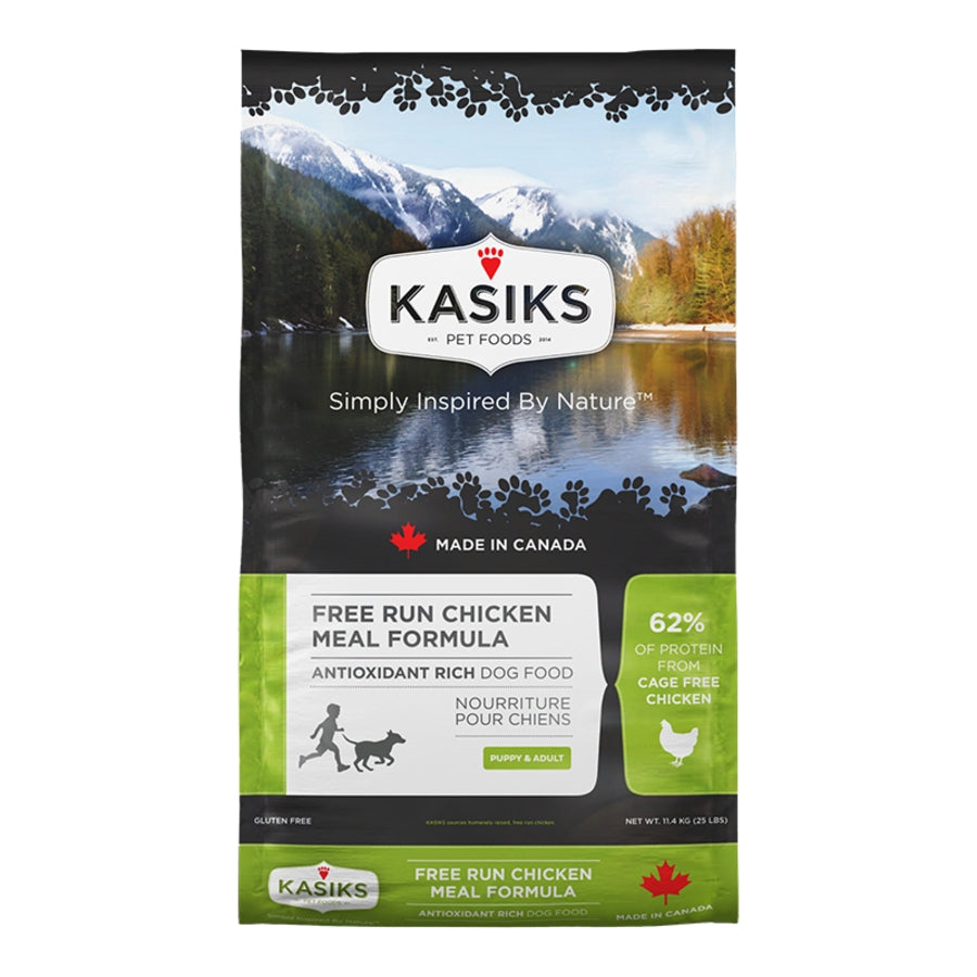 Kasiks Free Run Chicken Meal Formula Dog Food