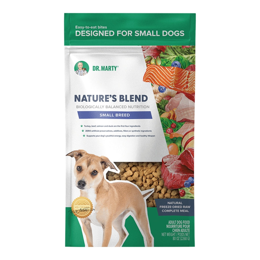 Dr. Marty Freeze-Dried Raw Nature&#39;s Blend Small Breed Dog Food