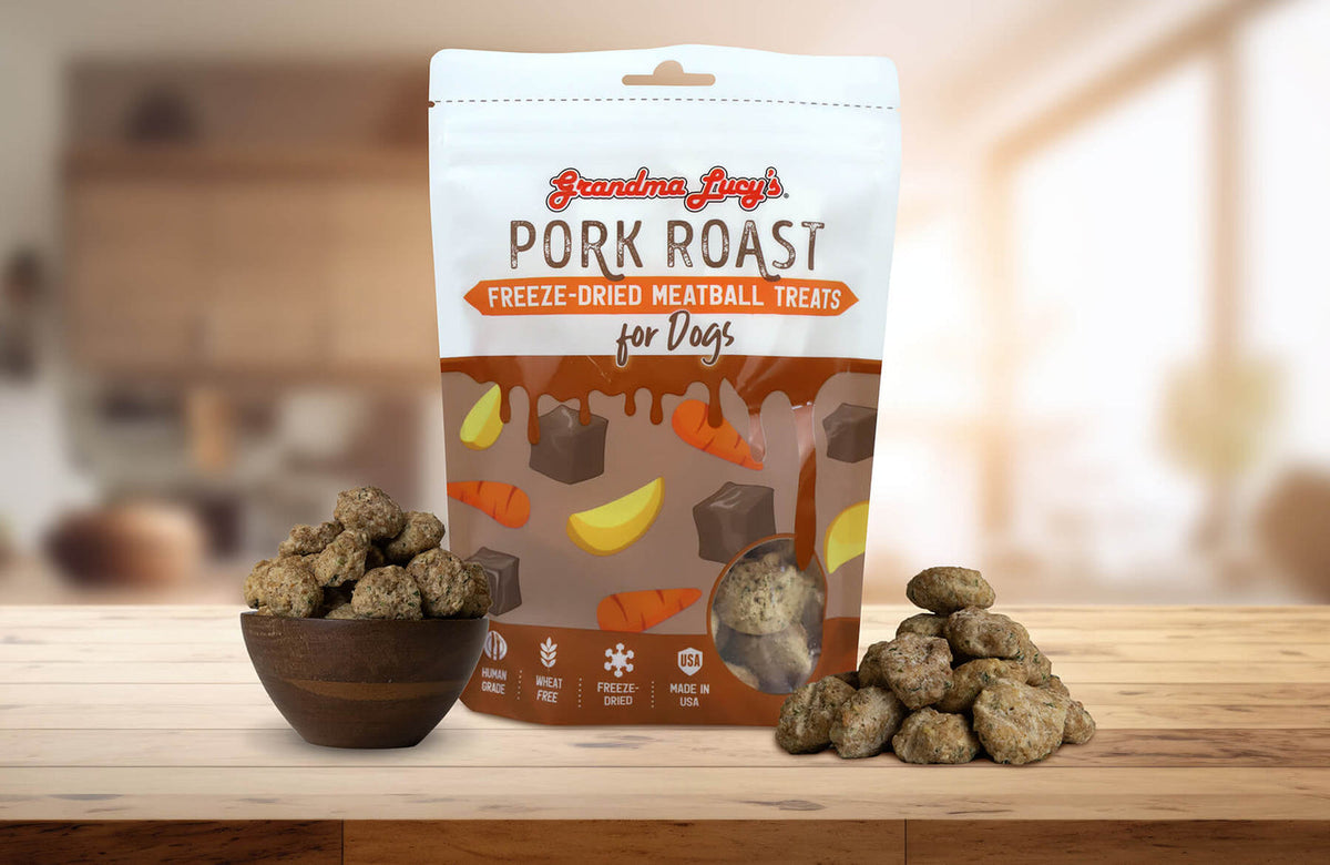 Grandma Lucy's Pot Roast Freeze-Dried Meatball Dog Treats