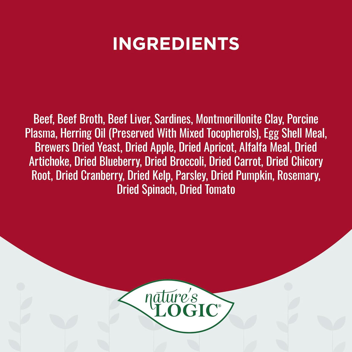 Nature&#39;s Logic Feline Beef Feast Canned Cat Food