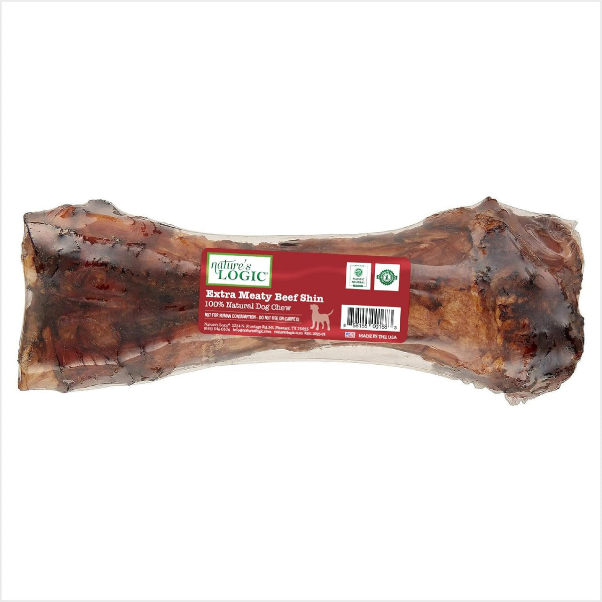 Nature&#39;s Logic Extra Meaty Shin Bone Dog Chew