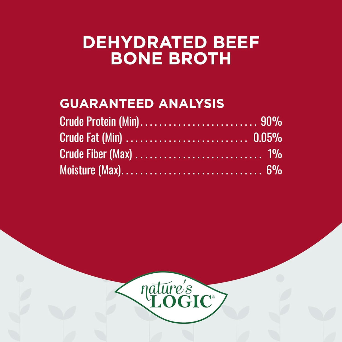Nature&#39;s Logic Dehydrated Beef Bone Broth for Dogs &amp; Cats