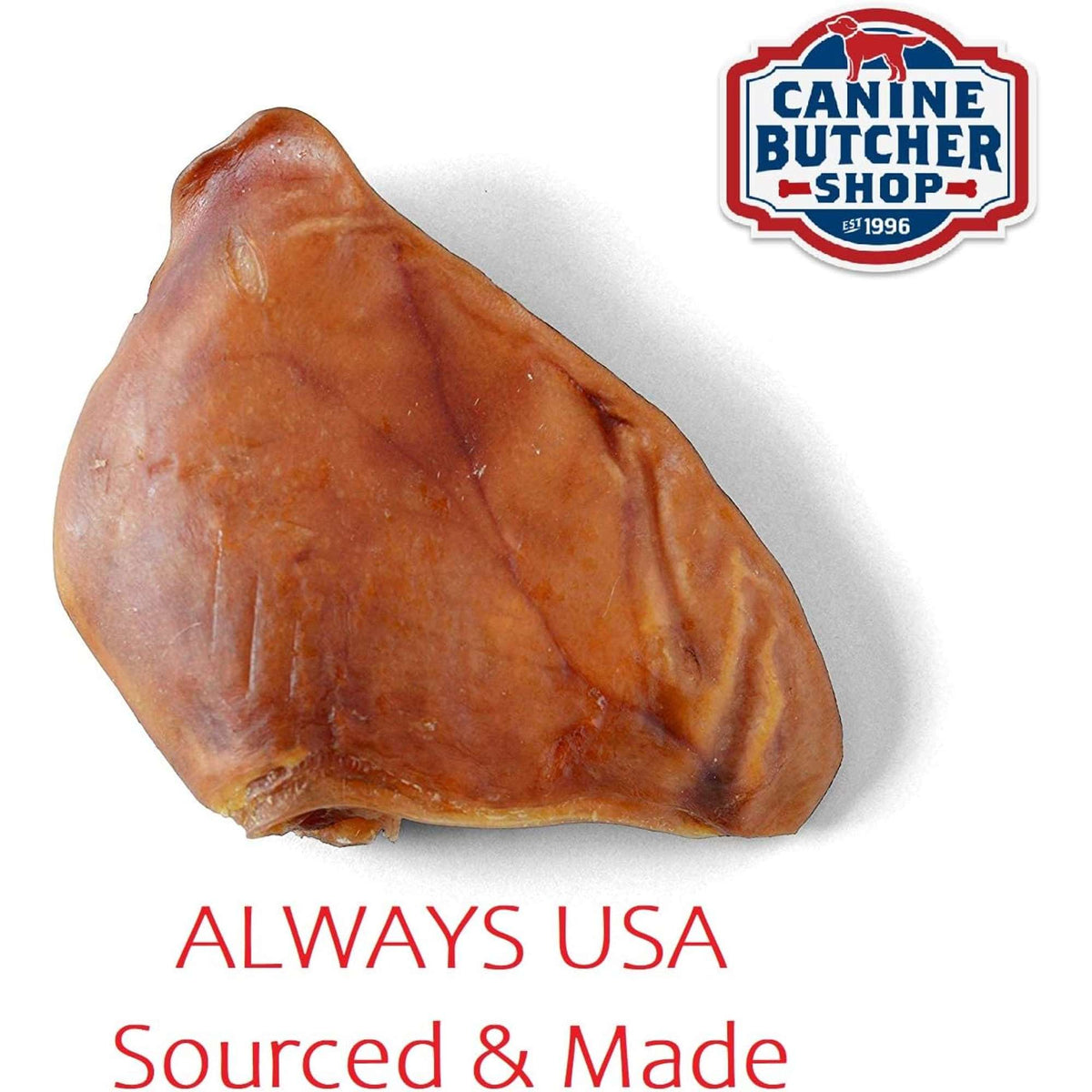 Canine Butcher Shop USDA Pig Ear Dog Chew