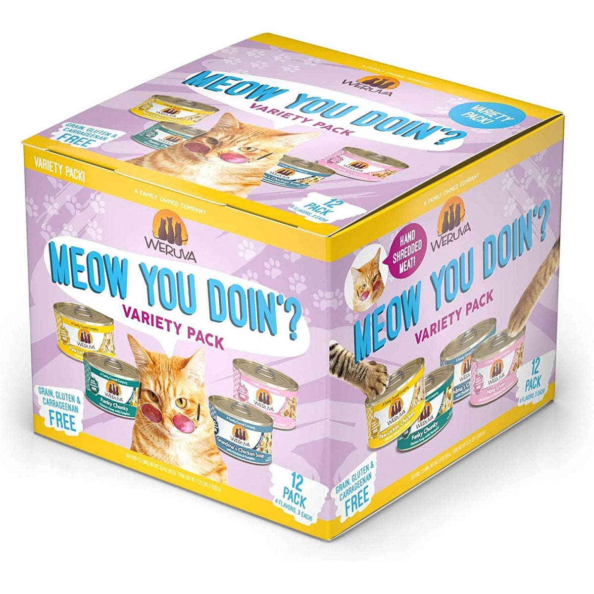 Weruva Meow You Doin&#39;? Variety Pack Canned Cat Food