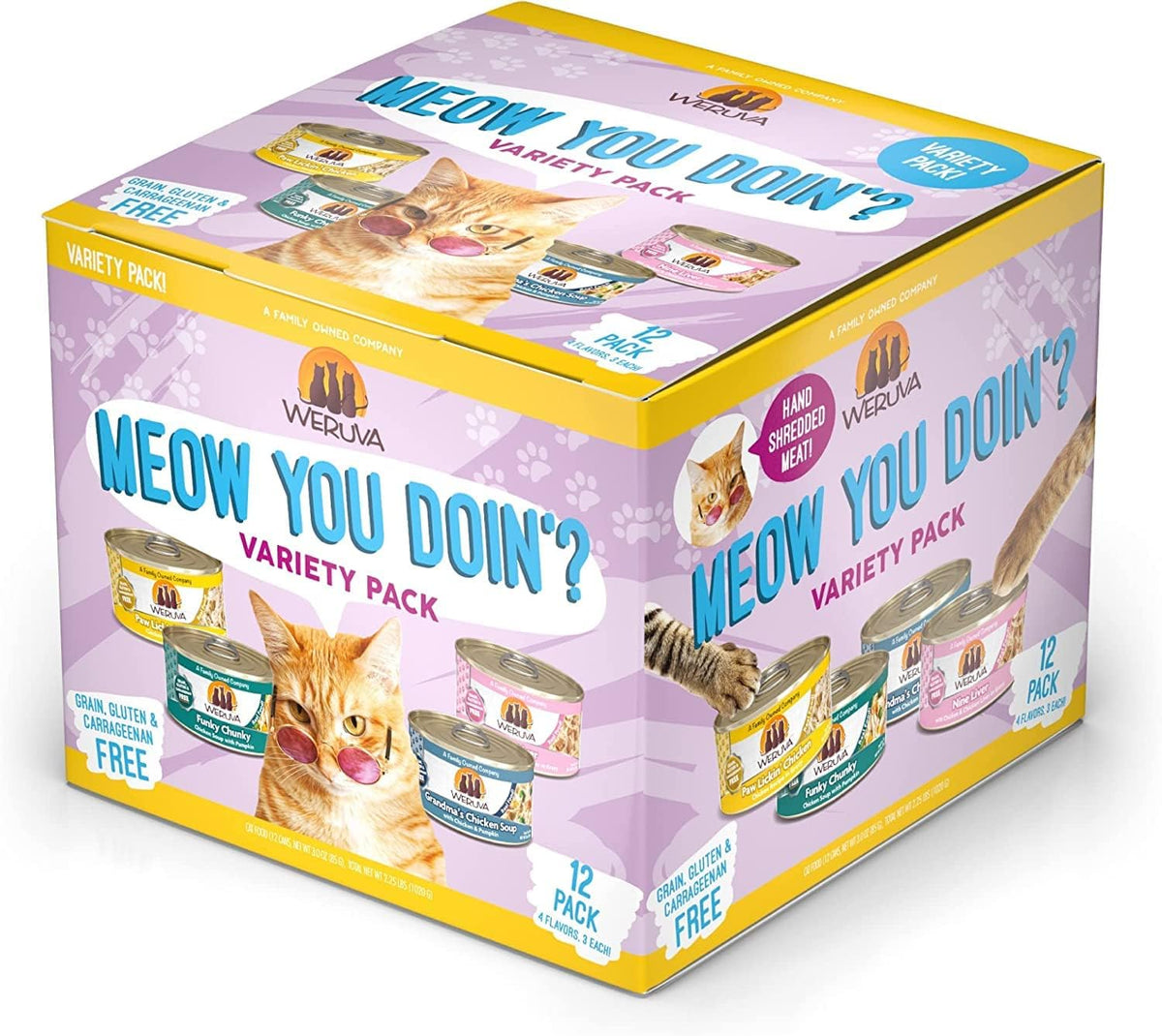 Weruva Meow You Doin&#39;? Variety Pack Canned Cat Food
