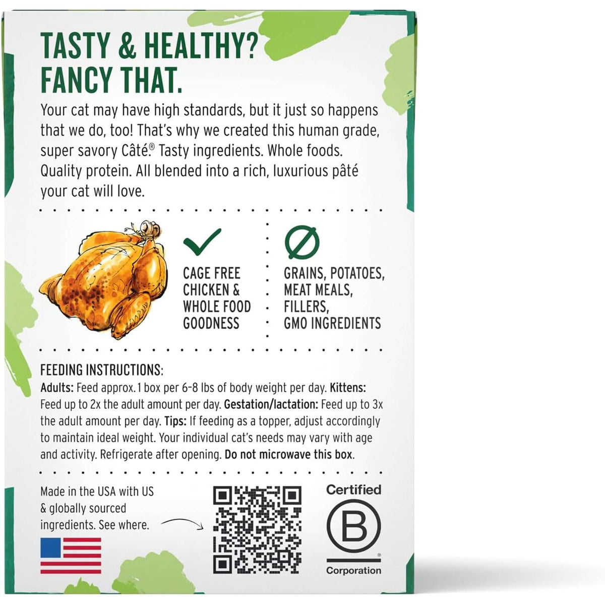 The Honest Kitchen Câté Grain Free Chicken Cat Food