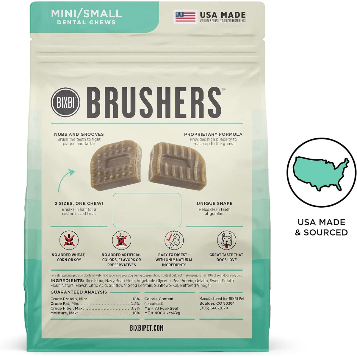 Bixbi Brushers Dog Dental Chews