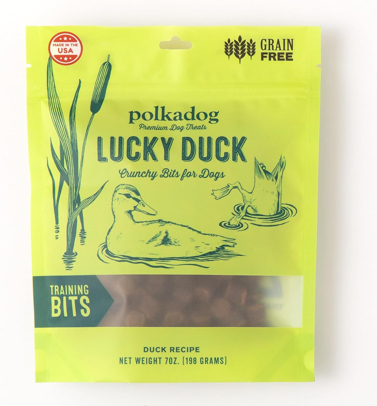 Polkadog Bakery Lucky Duck Crunchy Dog Treats