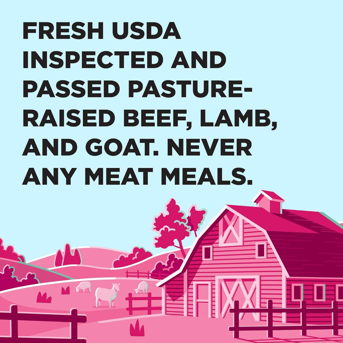 Bixbi Liberty Ranchers Red Beef, Lamb &amp; Goat Dog Food