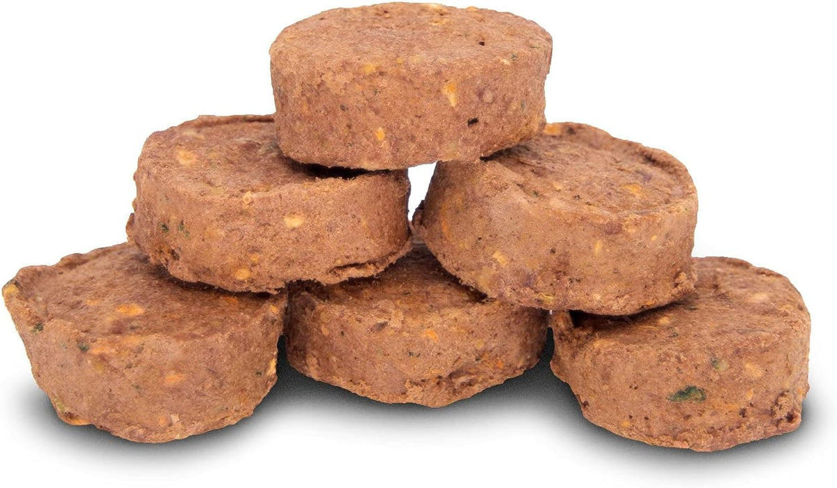 Small Batch Freeze-Dried Raw Beef Sliders Dog Food