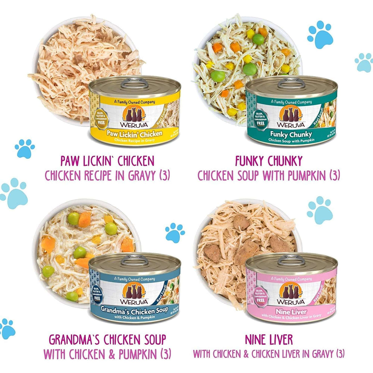 Weruva Meow You Doin&#39;? Variety Pack Canned Cat Food