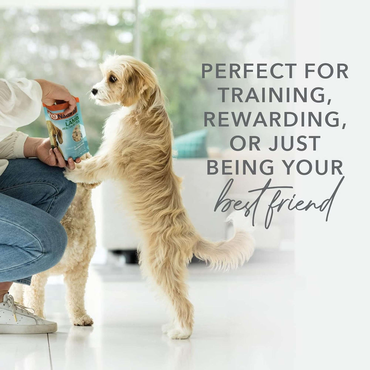 K9 Natural Air Dried Protein Bites Lamb Lung Dog Treats