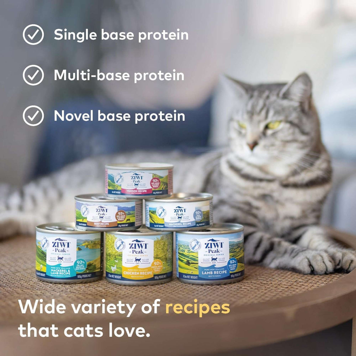 Ziwi Peak Venison Recipe Canned Cat Food